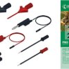 Hirschmann Test & Measurement PMS 0,64 SMD Zestaw przewodów pomiarowych czarny, czerwony 1 szt.