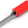 Insulated pin cable lug, 0.3-1.42 mm², AWG 22 to 16, red, 165167