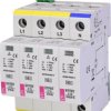 Ogranicznik przepięć typ T2 (C) ETITEC C T2 275/20 3+1 RC do instalacji mieszkaniowych TT/TN-S 002440404