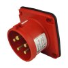 Wtyczka tablicowe CEE zwrotnica faz prosta 5P 16A 400V IP44 75x75 3105-354-1600