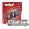 Łańcuch rolkowy 06B-1 Sedis Simplex skok: 9.525mm Stal nierdzewna dł.: 5m