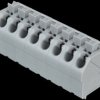 250-508 Terminal strip with operating push buttons, RM 5.0 mm, 17.5A, 8