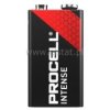 6LR-61 bateria alkal. 9V DURACELL INTENSE Procell