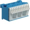 Blok samozacisków neutralny niebieski 3x16 +11x4 mm2 szerokość 60mm QuickConnect KN14N HAGER