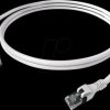 CPP1OWAWAW0075 Cat.6a patch cable, DualBoot, PushPull, S/FTP, white, 7.5 m