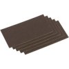 Metafranc WU0645426 Felt Slider 200x100mm Self-Adhesive Brown 1 Set