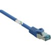 Renkforce RF-5056418 Network cable CAT 6A S/FTP 20m Blue Flame-retardant