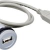 Gniazdo wbudowane USB Schlegel RRJ-USB, 0.60 m, 1 szt.