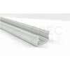 Profil aluminiowy LED natynkowy prosty 2,02m 16x9,3mm srebrny anodowany Typ A LUMINES