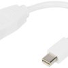 Digitus DisplayPort adapter Złącze DisplayPort, Złącze Mini DisplayPort 0.15 m biały DB-340405-001-W Kabel DisplayPort