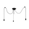 Lampa Wisząca Aranea 3Xe27 Czarny Edo777187 Edo