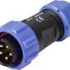 Złącze IP68 seria SP21 Weipu SP2110 / P 5 II, 1 szt.