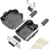 encitech 6355-0078-11 Zestaw listew żeńskich D-Sub DPPK09-BK-DBCS-K, rzędy: 2, styki: 9, 180 °, 1 szt.