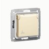 CARIVA Gniazdo pojedyncze z uziemieniem ip44 krem 16A-250V 773728 LEGRAND