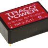 Przetwornica DC-DC, 3W, Uwe 9 → 40 V DC, Uwy 12V dc, Iwy 250mA Nie, TRACOPOWER Tak