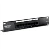 Patch Panel Trendnet Tc-P08c6 10, 8-Portowy, Nieekranowany Kat. 6