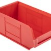 Pojemnik do przechowywania głębokość 167mm szerokość 101mm wysokość 76mm Czerwony PP RS PRO