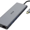 Stacja dokująca USB-C® Akasa USB Type-C 14-In-1 Dock zintegrowany czytnik kart, zasilanie USB-C®