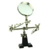 Third-hand Tool With Magnifying Glass