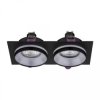 Lampa sufitowa czarna oczko wpuszczane JET BLACK EYE 2* GU 10 6925 TK Lighting