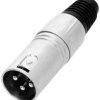 Złącze męskie XLR 4 STAR C XM3 - Adam Hall K4CXM3 1 szt.