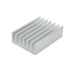 20x14x6mm Extruded Aluminum Heat Sink - Silver - Cooling Radiator
