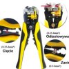Ściągacz izolacji 0,25-6 mm2 / Automatyczny ściągacz izolacji / Szczypce do ściągania izolacji i zaciskania 5w1 / Z-D2 /