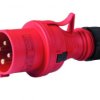 Wtyczka przenośna 32A 4P 400V czerwona TWIST WPP TYP B 32/4 IP44 922086
