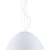 LAMPA WISZĄCA EGG XL 75CM BIAŁO-ZŁOTA 9025 Nowodvorski