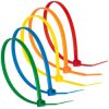Opaski zaciskowe 2.5mm x 200mm mix kolorów 100 szt.