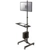 Neomounts FPMA-MOBILE1700 PC/monitor trolley 10"-32" Black Swivelling