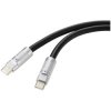Renkforce RF-6056872 USB-C cable USB 2.0 Black 1.00 m