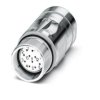 Złącze wielostykowe przemysłowe 12-pinowe M23 Montaż na kablu Gniazdo Phoenix Contact