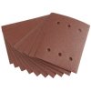 Draper 73524 Pack of Ten 115 x 145mm 80 Grit Aluminium Oxide Sanding Sheets