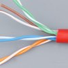 Skrętka UTP linka 4 pary 24 AWG, PVC dł.305m, czerwona