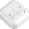 TURKUS Łącznik podwójny z podświetleniem n/t biały WNT-3T/S