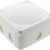 Cable junction box, no. of entries: 4, 6.0 mm², white, IP66/IP67, 10060533