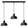 Lampa wisząca nowoczesna 3xE27 HEBE BLACK