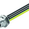 Weidmüller 1542630000 Gniazdo przyłączeniowe czujnika/aktuatora SAIE-M12B-4-S-0.2U-HW, 1 szt.