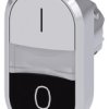 Przycisk, Ø 29.9mm, IP66, IP67, IP69K, kolor: Czarny, biały, Siemens, SIRIUS ACT 3SU10