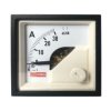 Analogowy miernik panelowy RS PRO AC wysokość wycięcia: 45 mm 100 A 1 % 65 °C RS PRO 45 mm Elektromagnetyczny