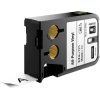 DYMO 1868752 XTL All-Purpose Vinyl Label Tape 19mm x 7m Black on White