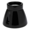 Porcelanowa oprawka natynkowa E27 czarna F510-ZK Ceramic Loft
