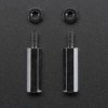 Adafruit Brass M2.5 Standoffs 16mm tall - Black Plated - Pack of 2