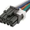 Kabel przewód-płytka, Mini-Fit TPA2, 600 V AC/DC, 9 A, raster: 4.2mm, 1m, Okrągły, Cyna
