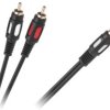 PRZEWOD 1RCA GNIAZDO - 2 WTYKI RCA 25CM