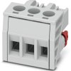 Socket, 3 pole, pitch 5 mm, straight, gray, 1084026