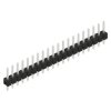 Pin header, 20 pole, pitch 2.54 mm, straight, black, SL 11 112 20 Z