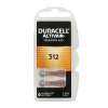 Słuchowa 312 DA Duracell /6 ActivAir 1.4V 7871 Bateria słuchowa 312