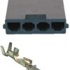 TSABRE4-WK Złącze mocy, wtyk (męski) zasilający na kabel - 4pin (z terminalami) raster gniazda: 7.5mm - Molex